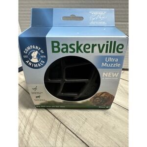 Baskerville Ultra Dog Muzzle Black Size 3 Med Dogs